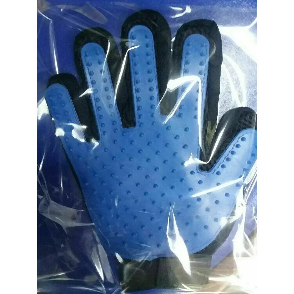 Pet Grooming Set, Shedding Glove & Wide Tooth Comb, For Shedding Fur Hair